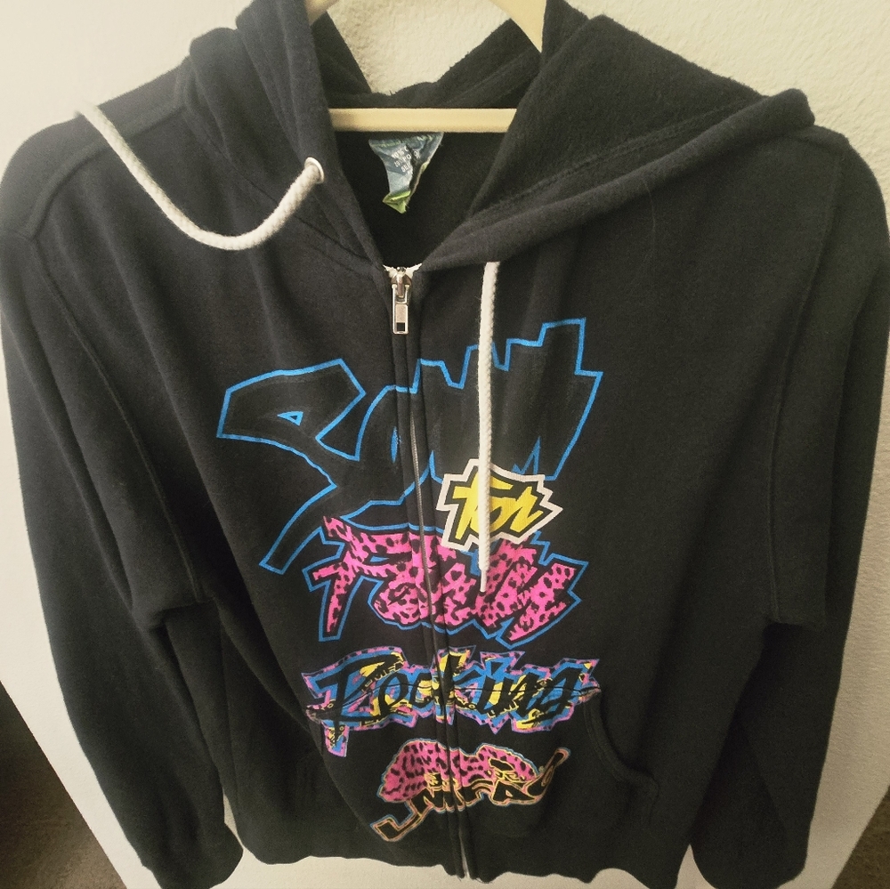 Black Party Rock Hoodie - Picture 3 of 5